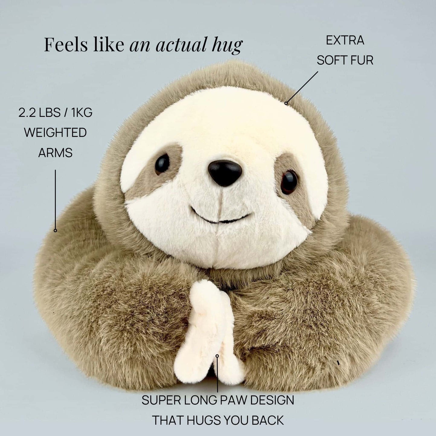 Sola the Sloth Weighted Animal